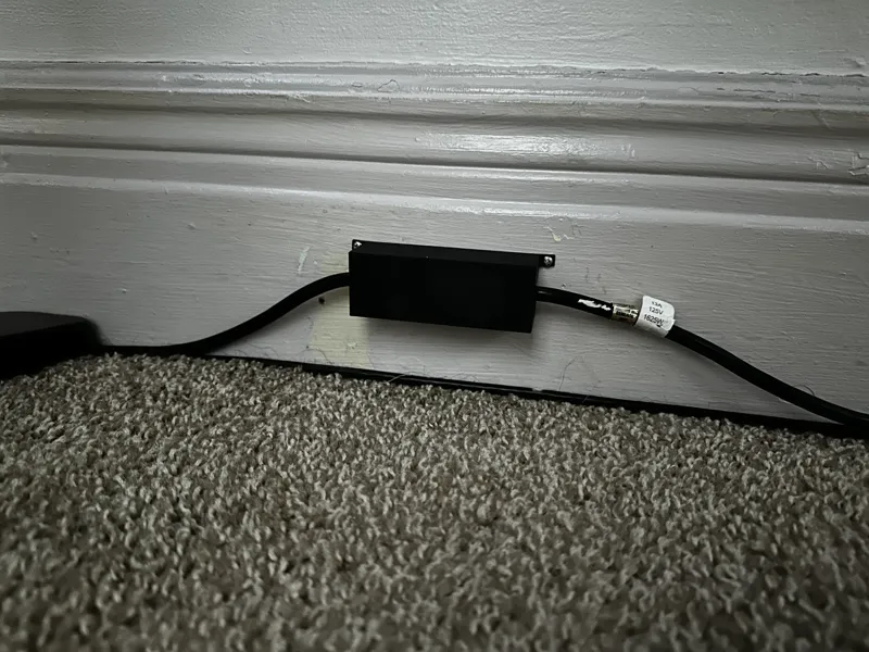 Extension Cord Plug Protector - Wall Screw-In 