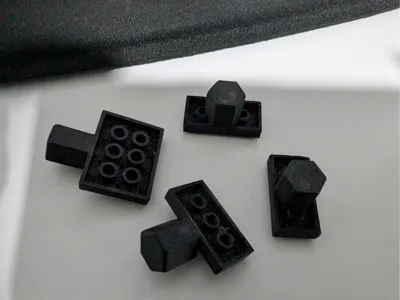Honeycomb Storage Wall Leg0 Model & Figure Mounts