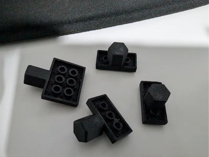 Honeycomb Storage Wall Leg0 Model & Figure Mounts