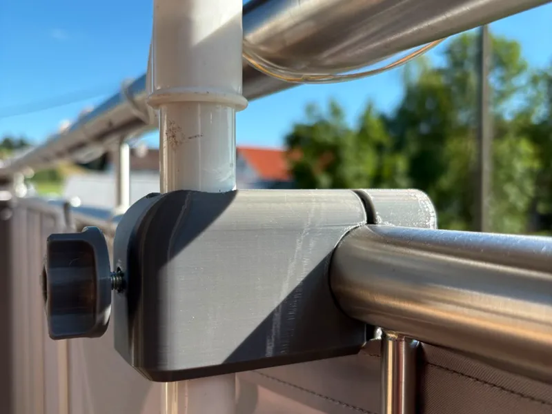 Strong Balcony Umbrella Holder - 25 mm Pole   