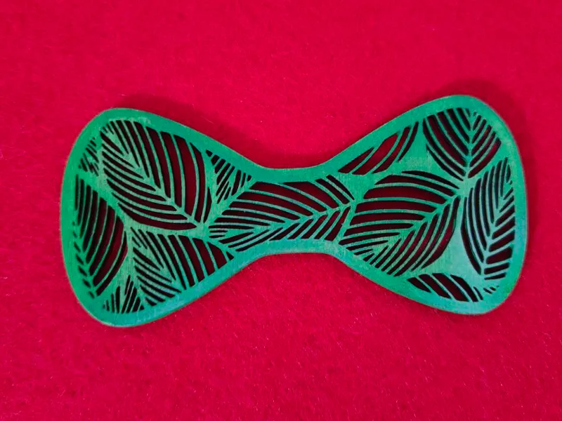 Bowtie - Palm Leaf