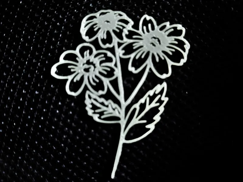Floral Silhouette Art