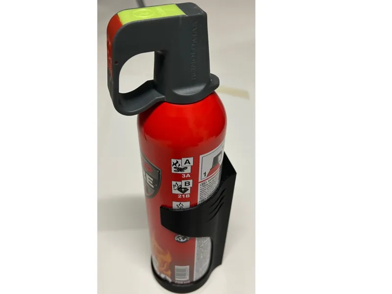 Wandhalterung für Löschspray / Löschdose 74mm