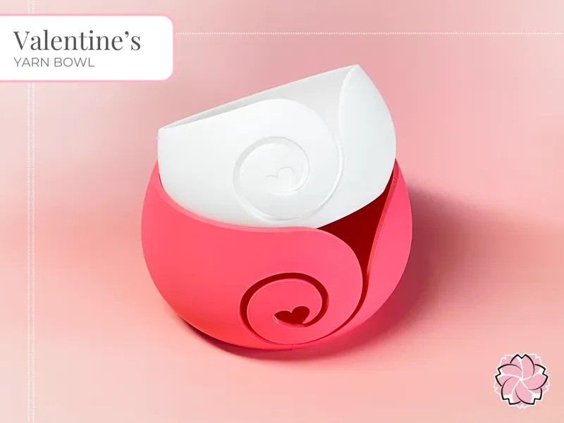 Valentine's Yarn Bowl