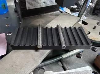 3 pin bending jig for arbor press