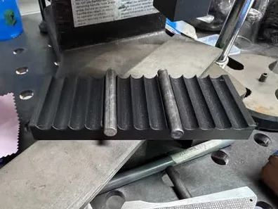 3 pin bending jig for arbor press
