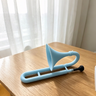 Miniatura 7 do modelo 3D Working Piccolo Trombone
