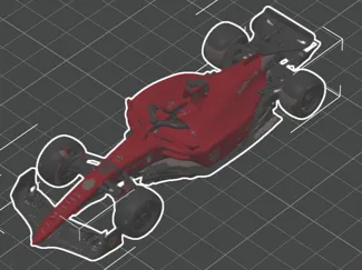F1 car model