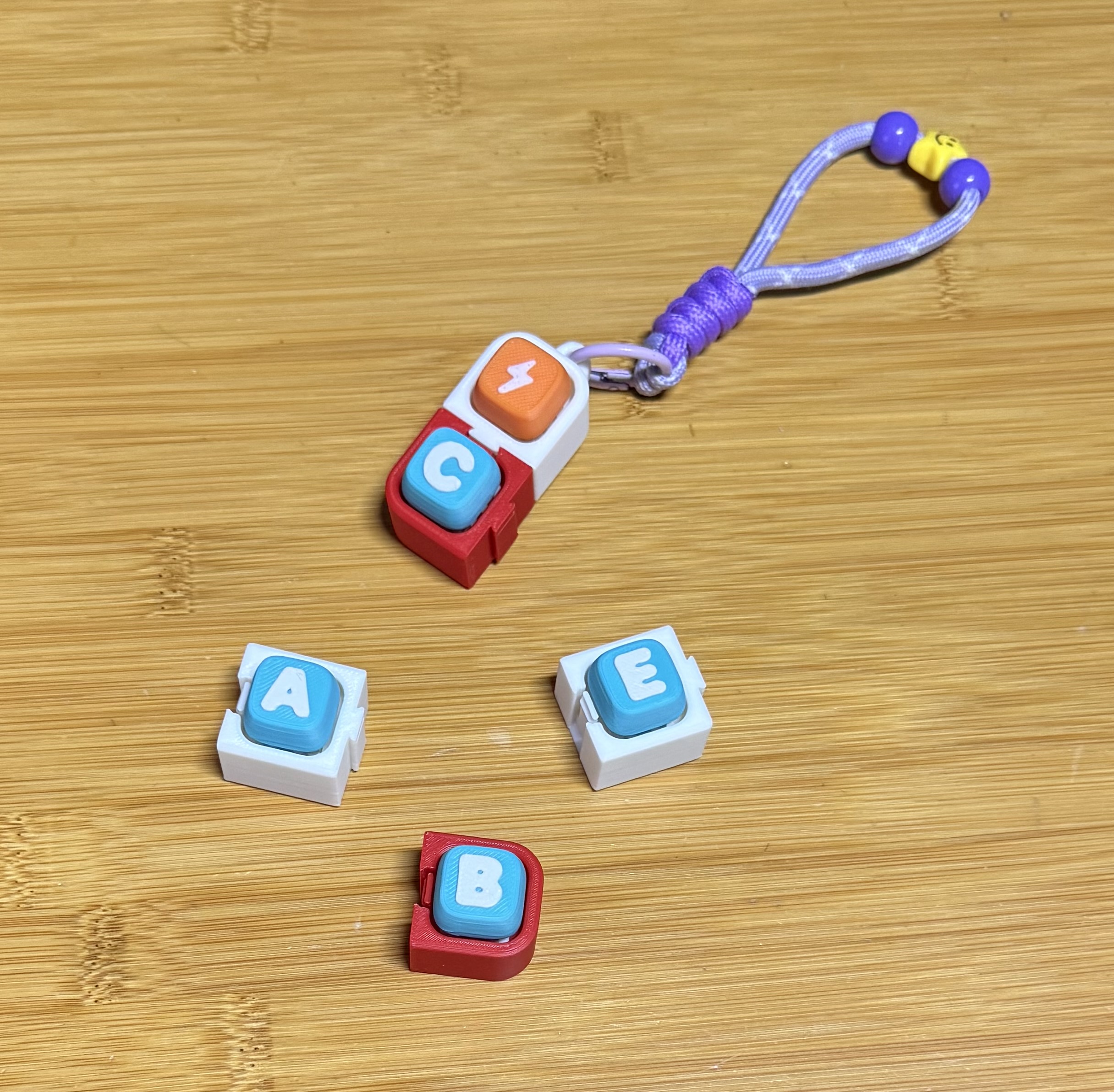 Addictive Modular Clicker: Snap-Together Fidget P3 - 1
