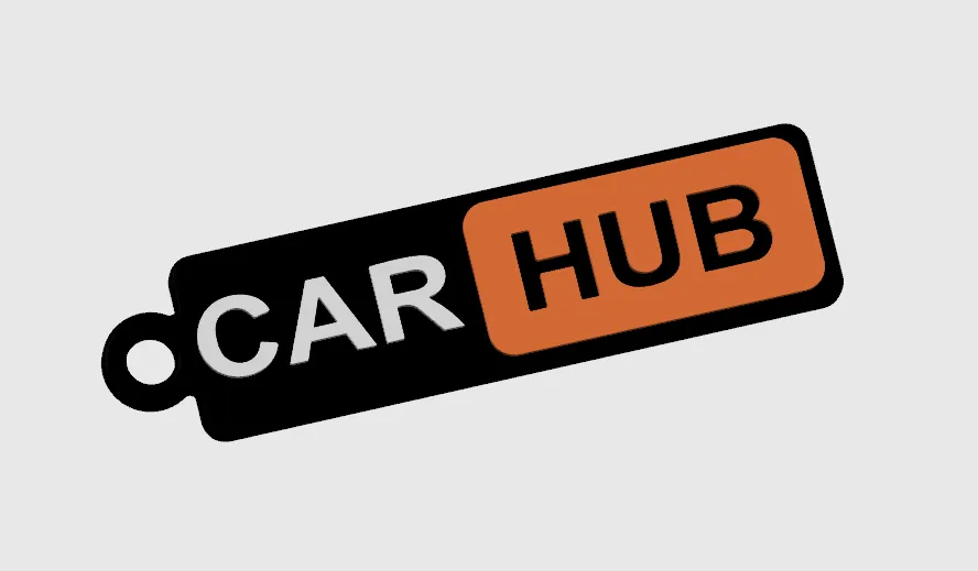 Carhub keychain by Carlson MakerWorld
