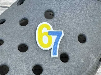 67 Croc Charm/Jibbitz