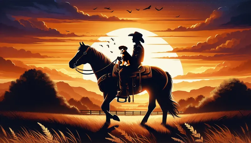 Cowboy and Friend