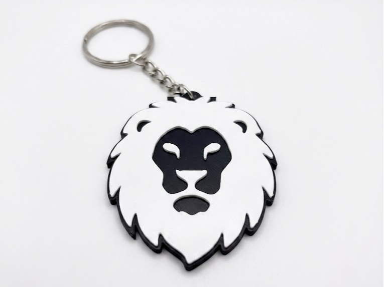 Lion Keychain