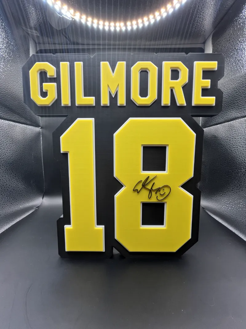 Happy Gilmore Sign Display Wall Desk Shelf Art