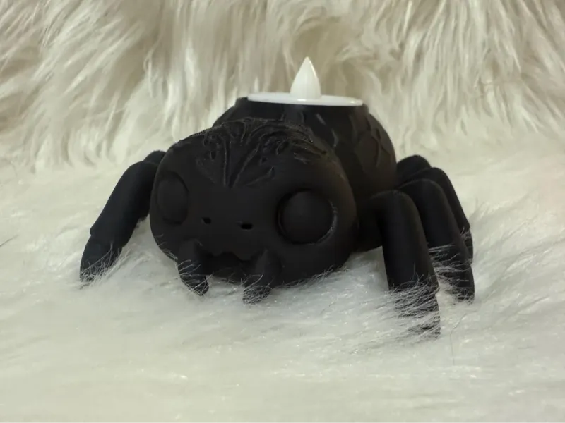 Halloween Spider tea light holder