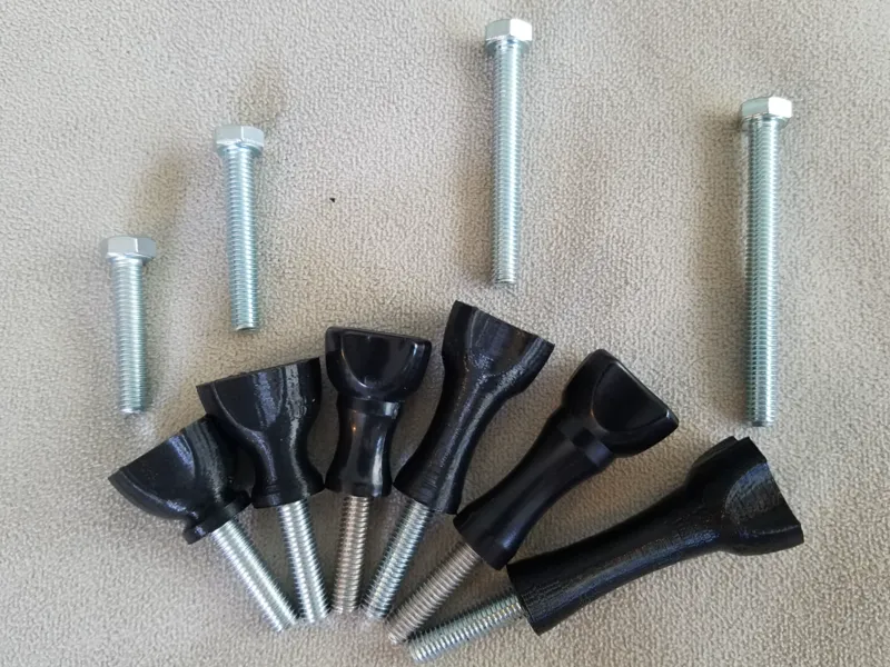 Customizable Knob (M5 Hex Bolts) for GoPro Mounts