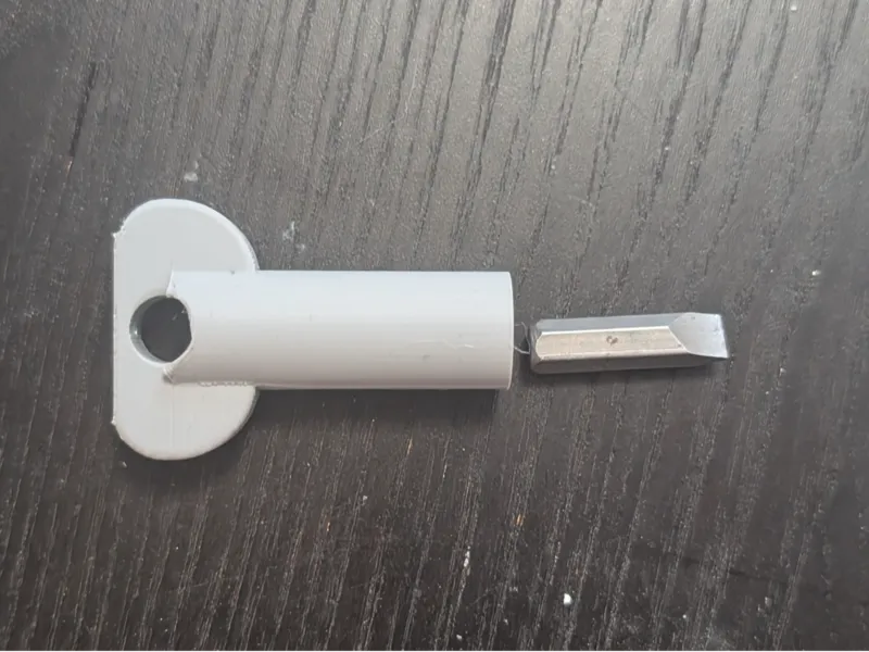 Water Heater Drain Screw Key