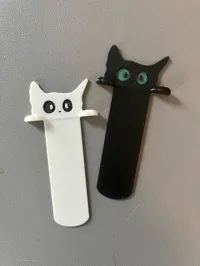 Marque-page chat qui observe — photo 3