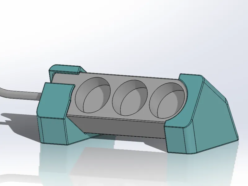 Extension Lead holder for Clas Ohlson No.36-89000