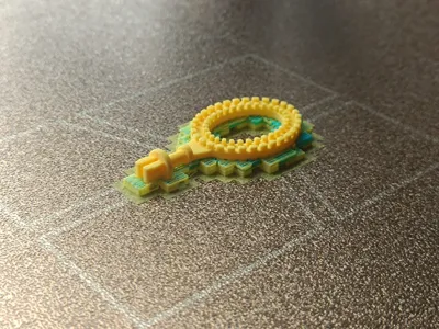 Soap bubble ring