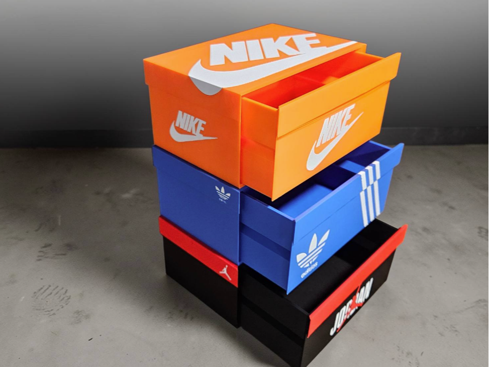 Shoebox drawer stack