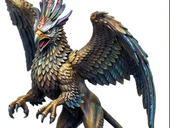 Chinese Griffin - Eastern Fantasy Miniature