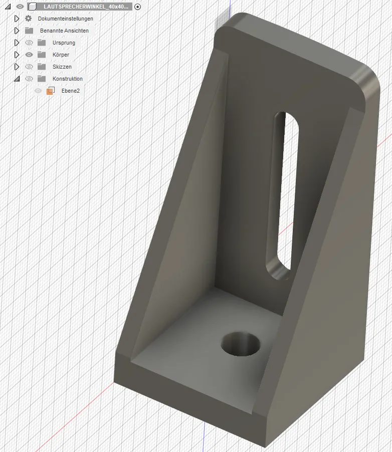 LOGITECH Z906 SPEAKER HOLDER FOR ALUPROFILE 40x40