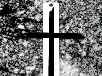 Painted Cross Bookmark
