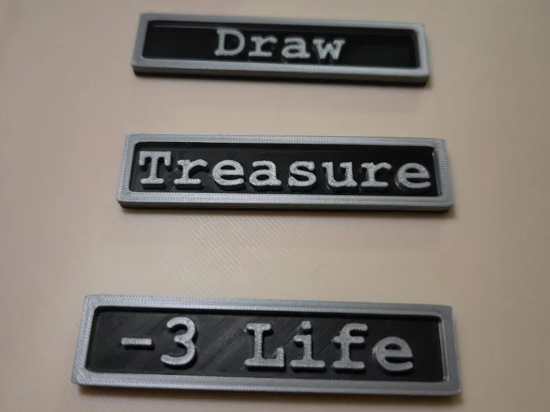 Mtg Lessons Deck tokens