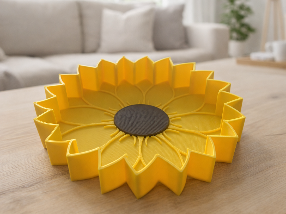 Deko-Schale Sonnenblume -kein AMS-