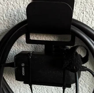 Wall hanger for BOSCH e-Bike standard charger