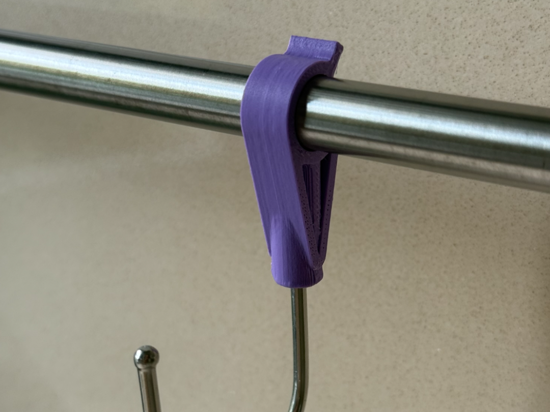 Hook for 3M Command Kitchen Organization  Bar