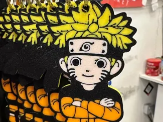 Naruto 2d 4 color keychain Grand