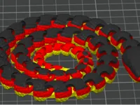 0.2mm layer, 2 walls, 10% infill