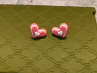 AMS earrings, 2 colours, 1 plate