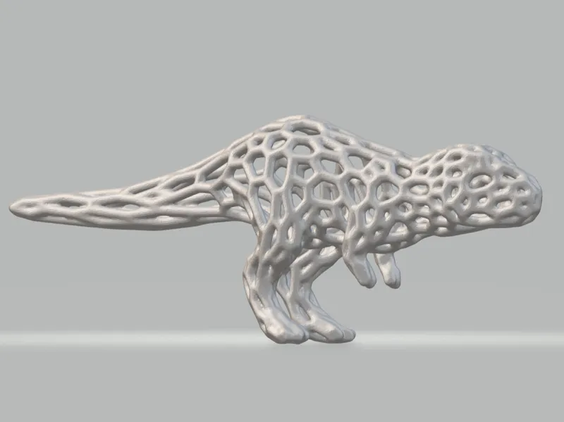 Tyrannosaurus Voronoi