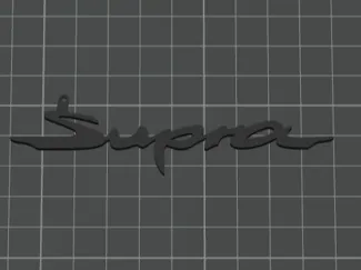 Supra Sign Keychain