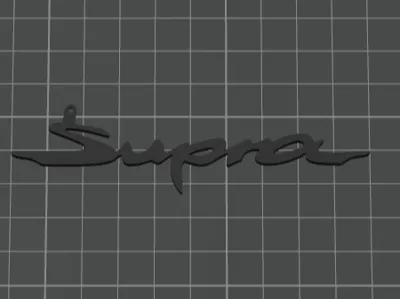 Supra Sign Keychain