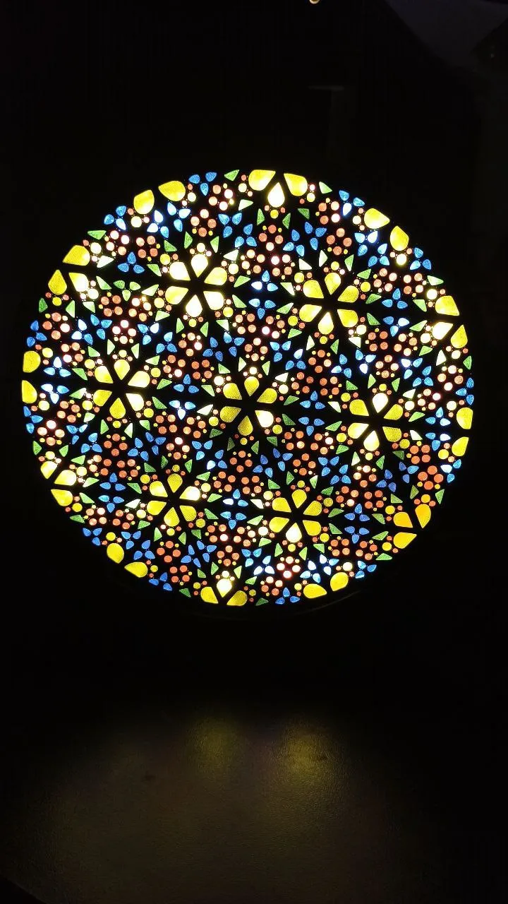 ROSE WINDOW GOTHIC EYE OF MALLORCA
