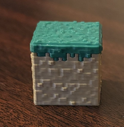 Miniatura 1 do modelo 3D Minecraft Grass Block Keycap