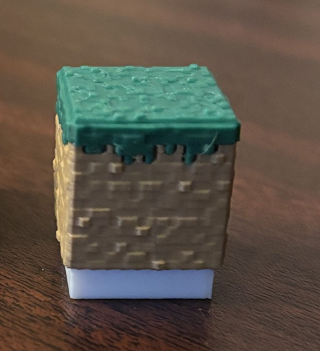 Miniatura 2 do modelo 3D Minecraft Grass Block Keycap