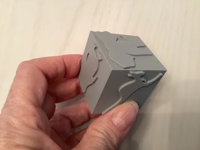 Exotic Animals Cube
