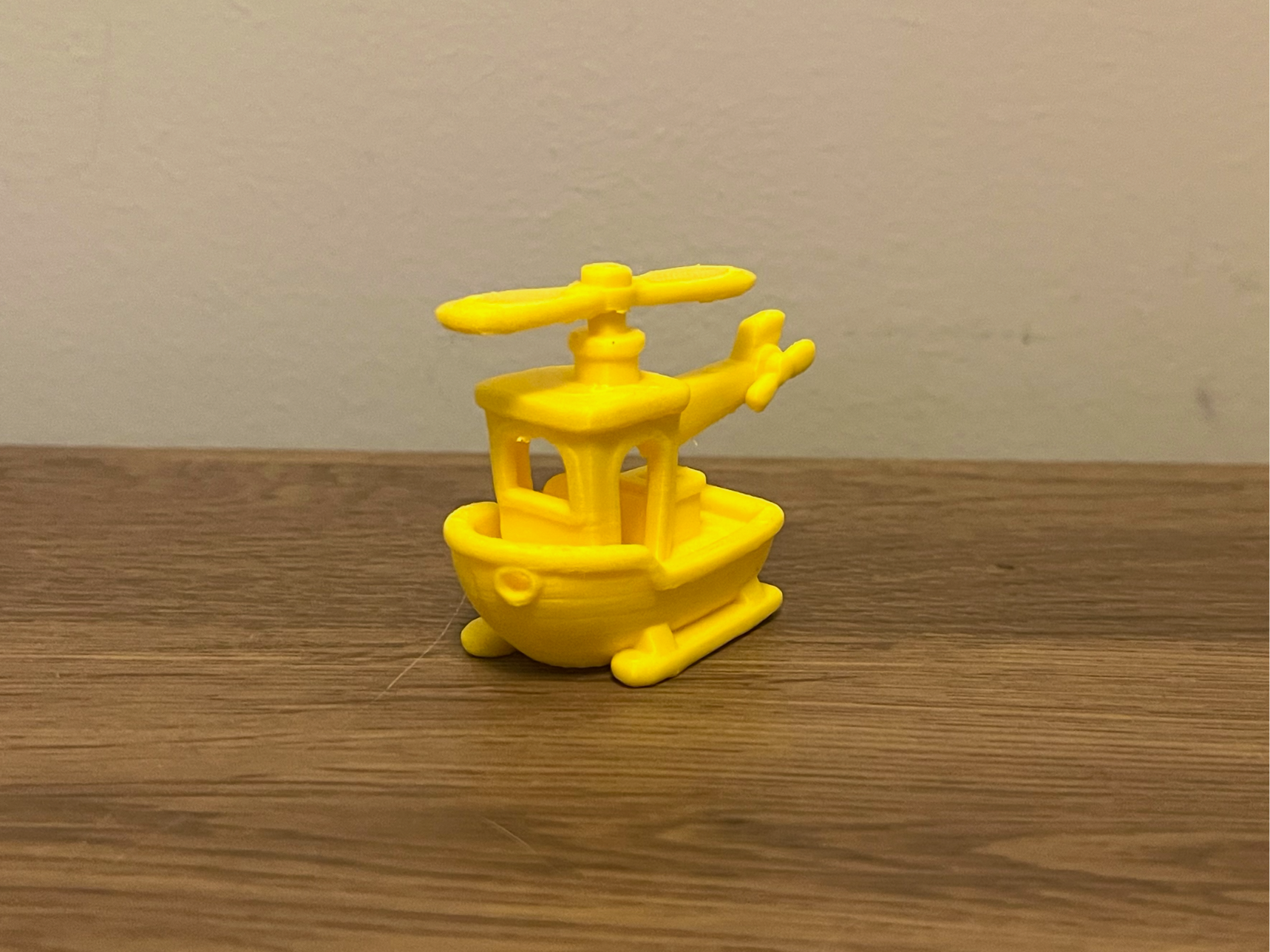Helicopter Benchy 