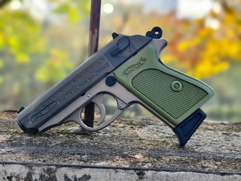 007's Favorite Walther PPK Toy Gun Model by 补补觉去 MakerWorld