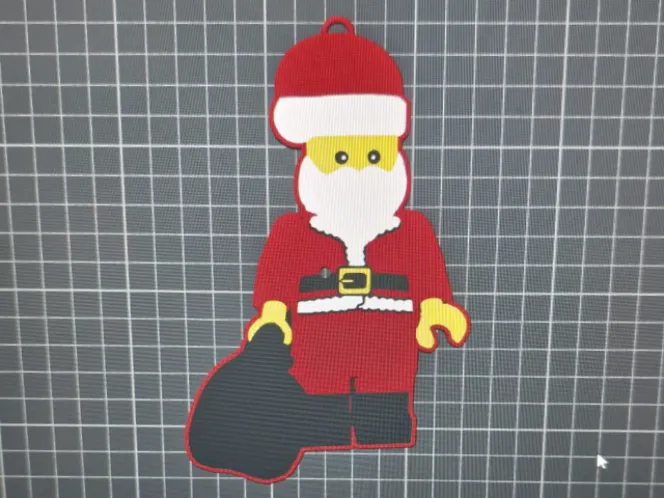 Brick Men Anhänger Nikolaus