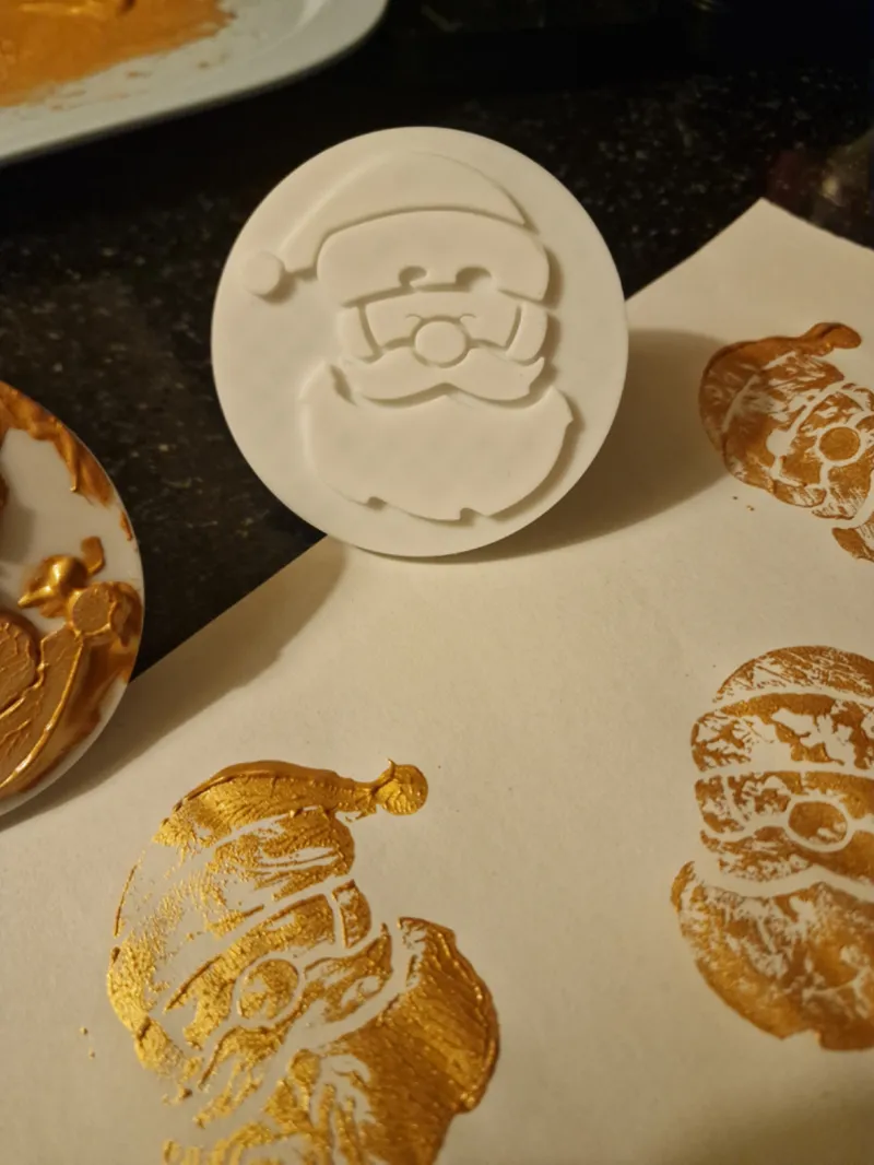 Stamp Santa Claus