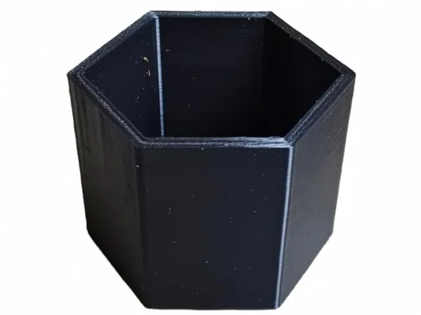 maceta para plantas hexagonal