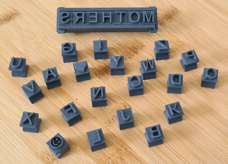 Pet Cookie Letter Set