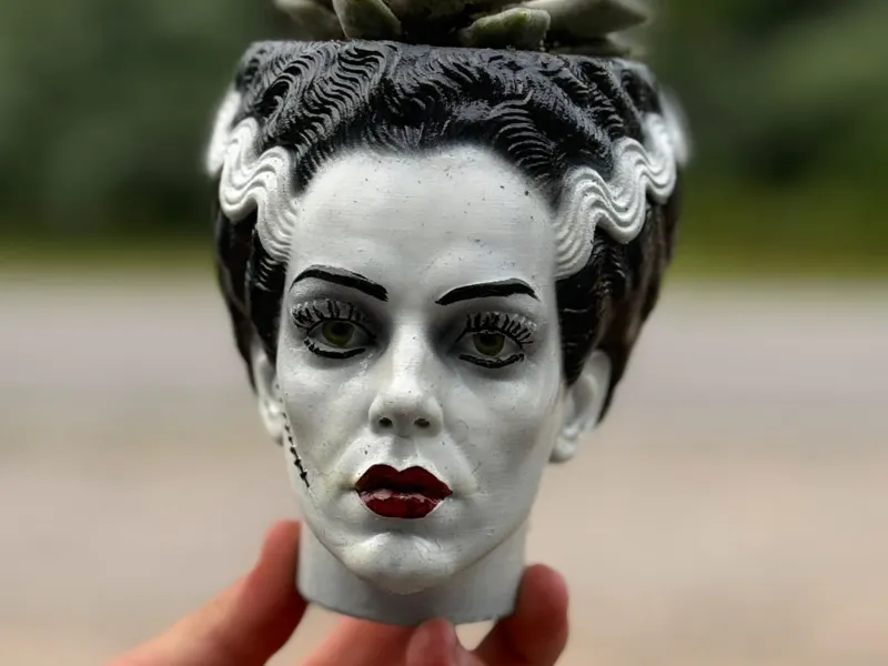 Frankenstein's Bride Planter