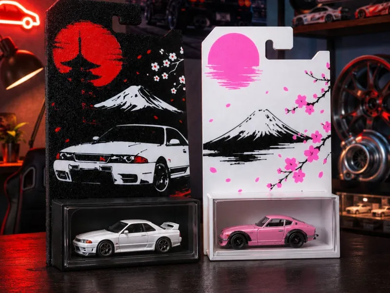 Diecast card display - for editing !